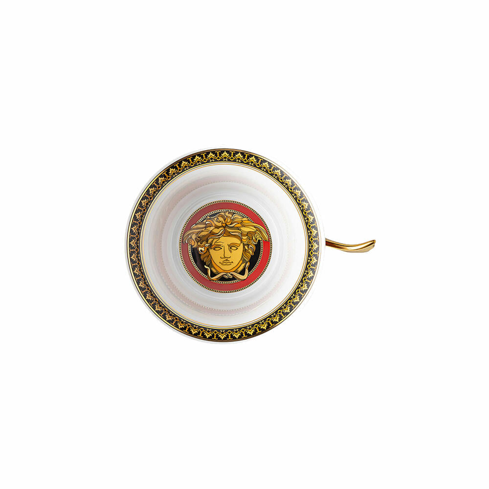 Rosenthal Versace Teetasse 2-tlg. Medusa, Porzellan, 220 ml, 19300-409605-14640