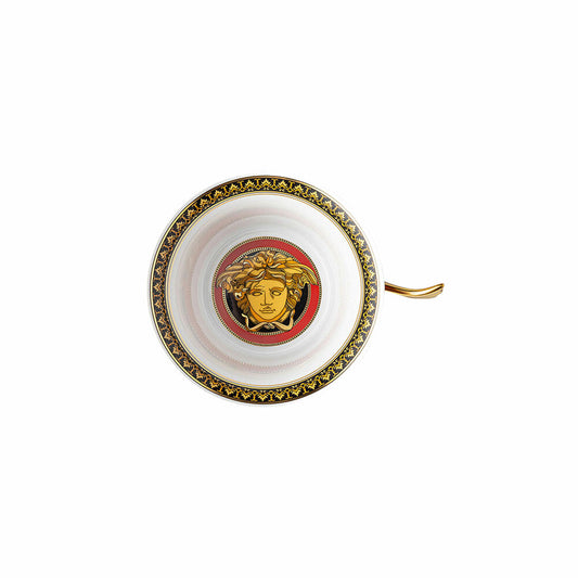 Rosenthal Versace Teetasse 2-tlg. Medusa, Porzellan, 220 ml, 19300-409605-14640