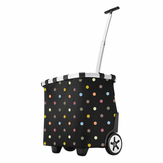 reisenthel carrycruiser, shopping basket with wheels, trolley, shopping cart, dots, OE7009