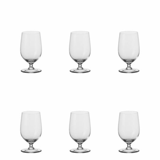 Leonardo Ciao+ Wasserglas 6er Set, Trinkglas, Saftglas, Glas, Extrem Stoßfest, 310 ml, 19839