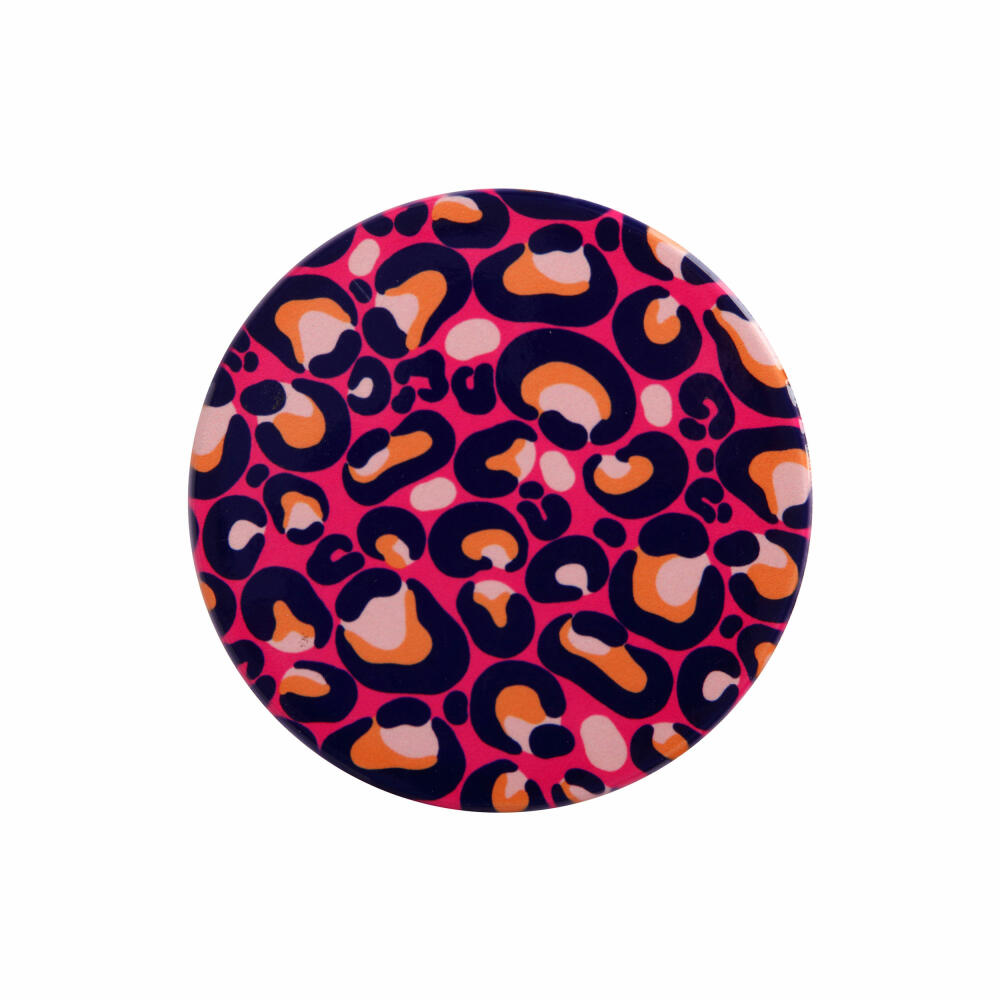 Maxwell &amp; Williams Coaster Be Kind - Leopard, Drinks Coaster, Ceramic, Colorful, 10 cm, DU0376