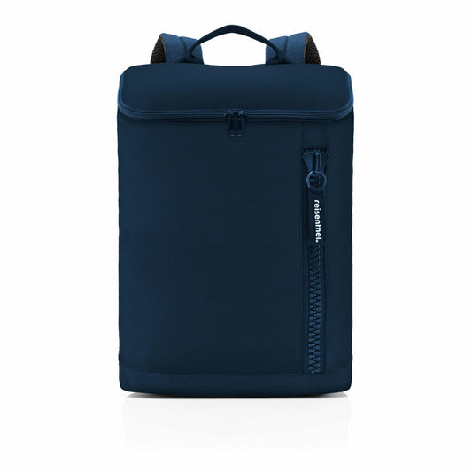 reisenthel overnighter-backpack M, backpack, travel bag, leisure backpack, hand luggage bag, dark blue, 13 L, EG4059