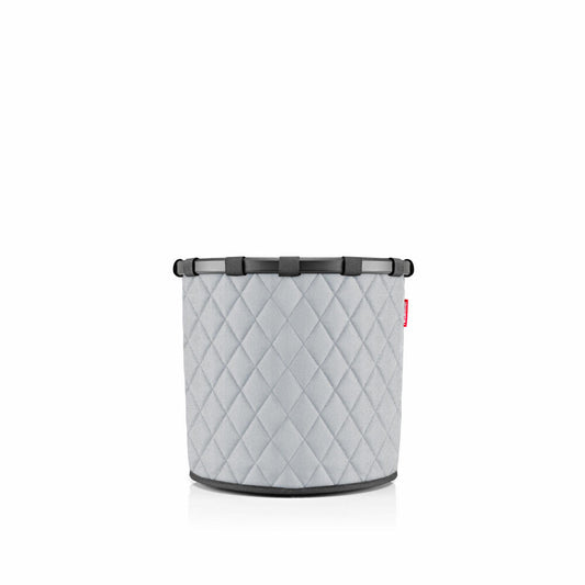 reisenthel homebasket M, storage basket, Frame Rhombus Light Grey, 30 L, UA7062