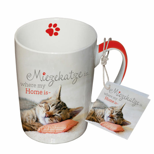 PPD Mug Mietzekatze, Henkelbecher, Kaffeebecher, Becher, Tasse, New Bone China, 250 ml, 551208