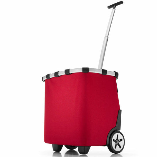 reisenthel carrycruiser, einkaufskorb mit rollen, trolley, einkaufswagen, red / rot, OE3004