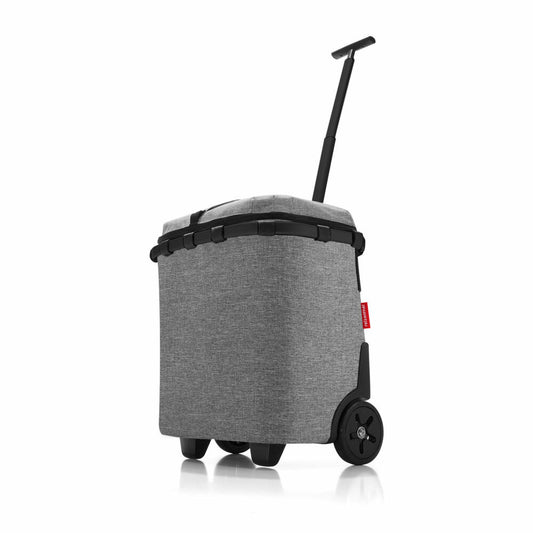 reisenthel carrycruiser iso, shopping trolley, shopping cart, trolley, shopping trolley, insulated, thermal bag, Frame Twist Silver, 40 L, OJ7052