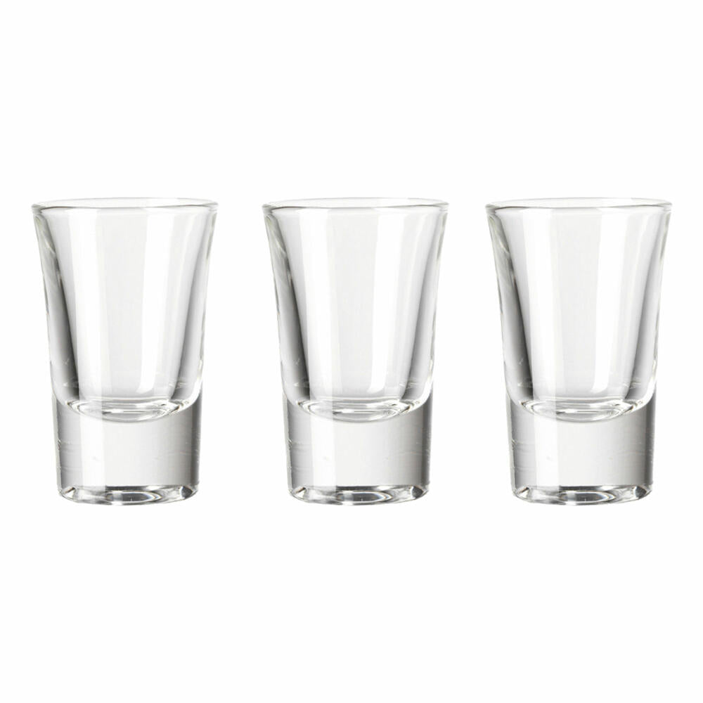 montana: :pure Stamper, set of 3, shot glass, shot glass, pin, glass, 35 ml, 042377