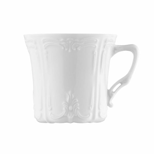 Hutschenreuther Baronesse espresso cup, mocha cup, upper cup, Estelle white, porcelain, 100 ml, 14722