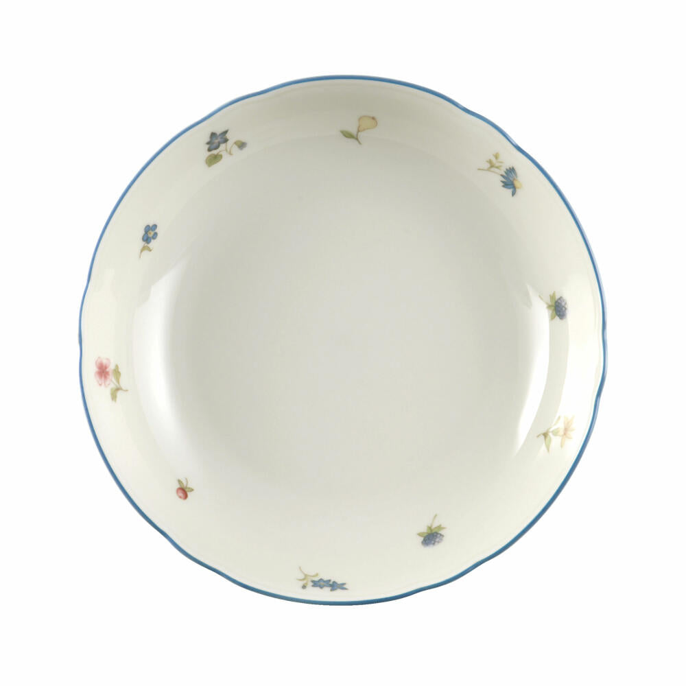 Seltmann Weiden Marie-Luise salad bowl, bowl, dish, porcelain, scattered flower, Ø 16.3 cm, 001.291590