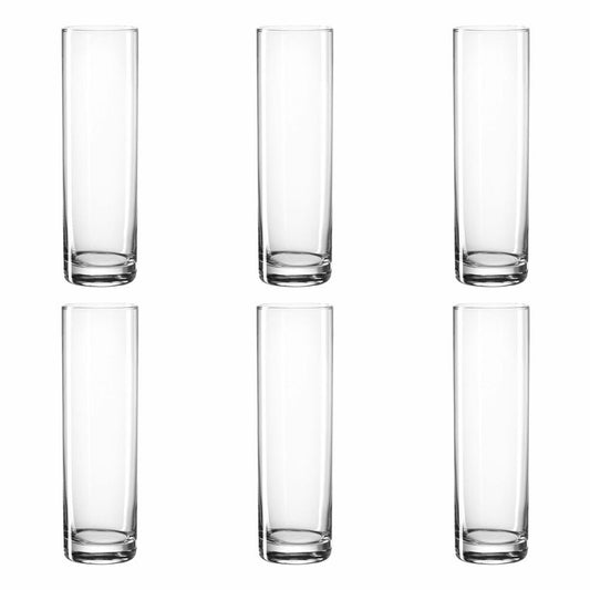 montana: :fiori Grande Vase, set of 6, flower vase, decorative vase, glass vase, flowers, glass, 27 cm, 011127