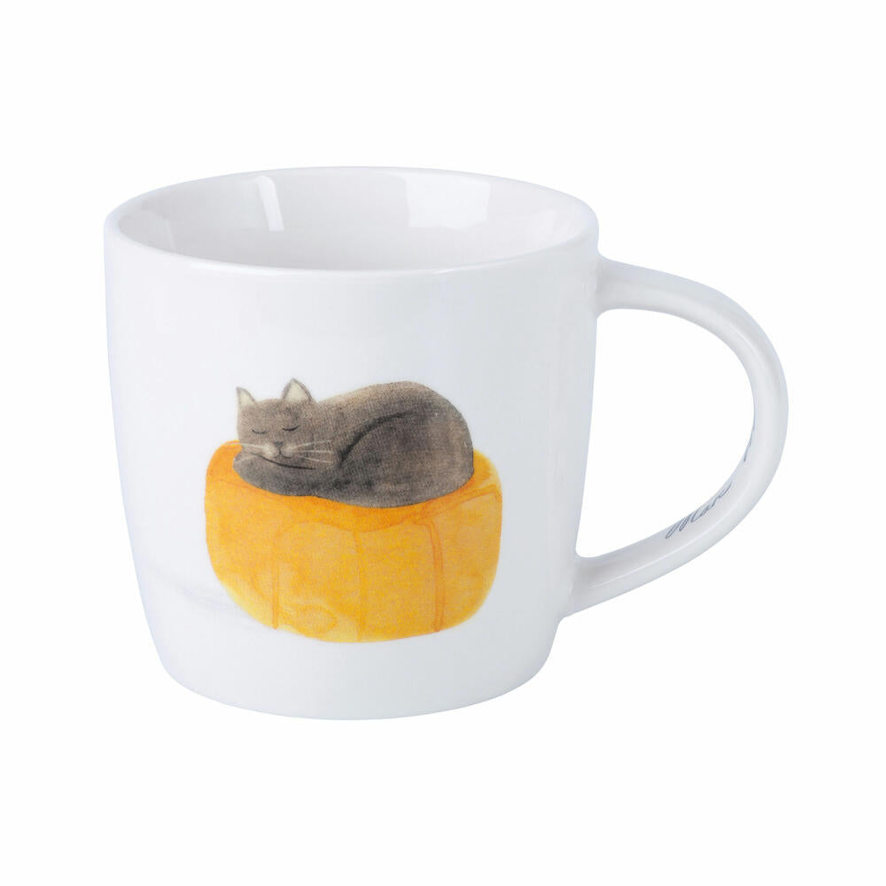 Maxwell &amp; Williams Mug Feline Friends - Perfect Fit Cat, Cat Mug, Cup, Porcelain, 400 ml, DX1219