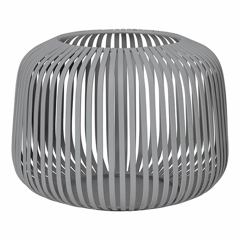 Blomus Laterne Lito XS, Indoor Windlicht, Kerzenhalter, Stahl pulverbeschichtet, Steel Gray, 10 cm, 66213