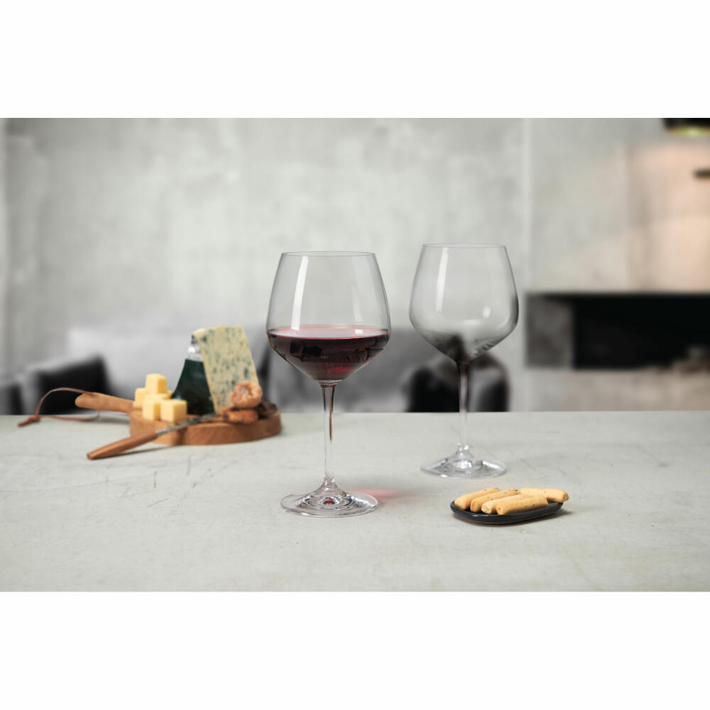 Montana Burgundy Glass: Vivid, Wine Glass, Crystal Glass, Clear, 620 ml, 042968