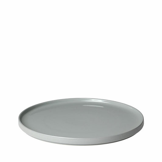 blomus Pilar Servierteller, Mirage Grey, Keramik, H 2 cm, Ø 35 cm, 63718