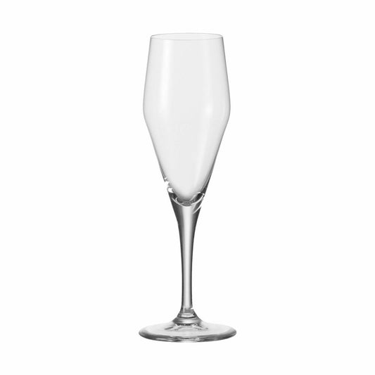 Leonardo Twenty 4 champagne glass, sparkling wine glass, clear glass, Teqton, glass, 140 ml, 66546