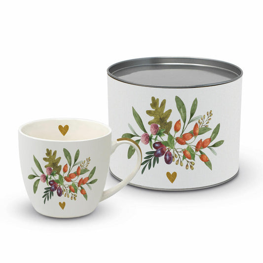 PPD Forest Herbs Big Mug, cup, mug, coffee mug, tea cup, in gift box, New Bone China, 450 ml, 164002413