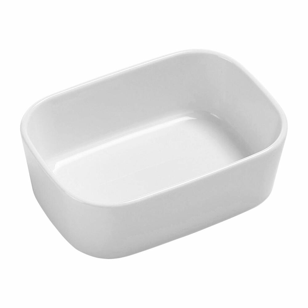 Rosti casserole dish Modula, oven dish, porcelain, white, 15 x 11 x 5 cm, 864602