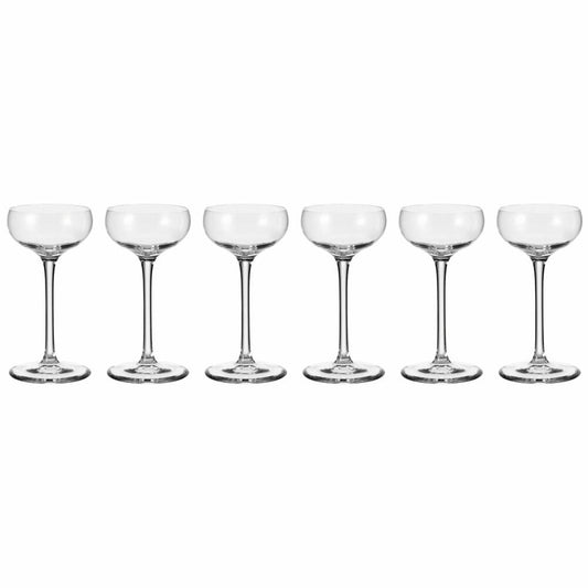 Leonardo Cheers liqueur bowl set of 6, liqueur glass, shot glass, aperitif glass, glass, 90 ml, 19986