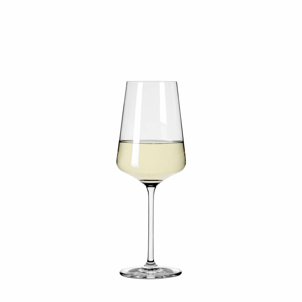 Ritzenhoff glass set light white 8-piece Julie white-red, 4 red wine glasses and 4 white wine glasses, crystal glass, transparent, 6111003