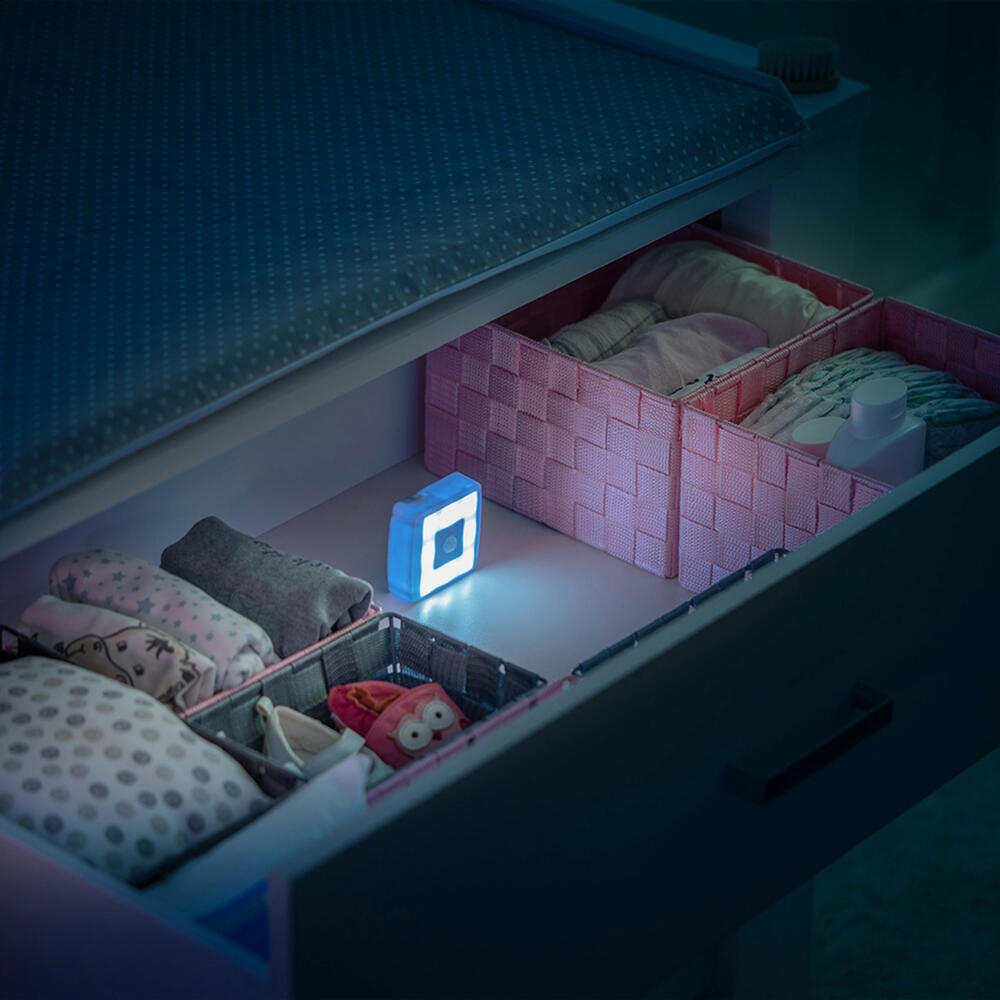 reer NightGuide Wickel-Licht, mit Bewegungssensor, Wickellicht, Nachtlicht, Dämmerungssensor, 52020