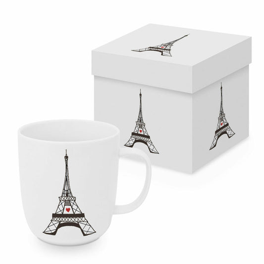 PPD Atelier Paris Matte Mug, in Geschenkbox, Henkelbecher, Kaffeebecher, Becher, Tasse, New Bone China, 400 ml, 161402746