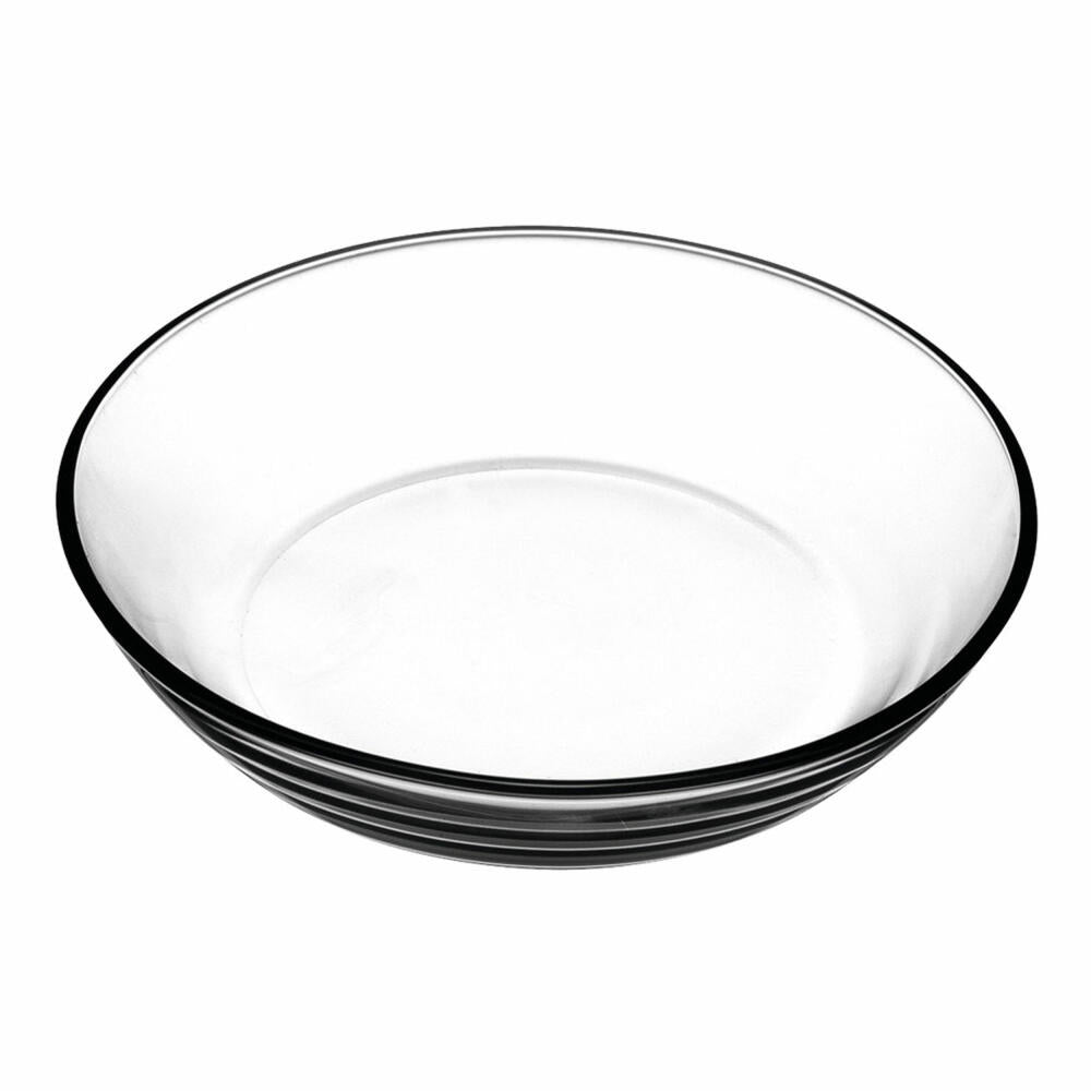 montana: :basic plate, set of 12, dessert plate, cake plate, small plate, glass plate, glass, Ø 14.5 cm, 046060