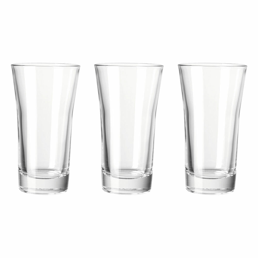 montana: :pure drinking glass, set of 3, long drink glass, long drink cup, drinking glass, water glass, 290 ml, 042375