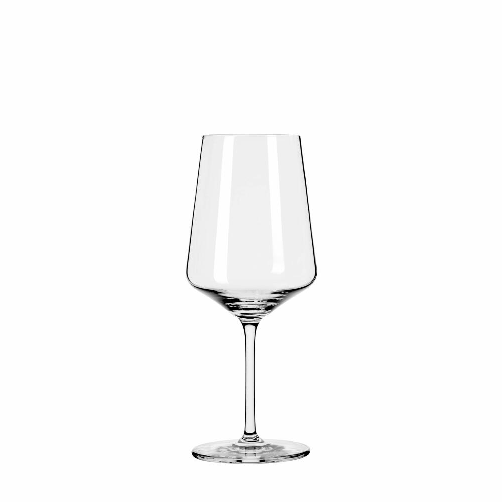 Ritzenhoff glass set light white 8-piece Julie white-red, 4 red wine glasses and 4 white wine glasses, crystal glass, transparent, 6111003