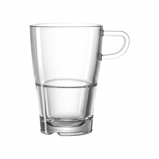 Leonardo Senso Latte Macchiato Becher 6er Set, Kaffeetasse, Kaffee Tasse, Glas, 230 ml, 14650