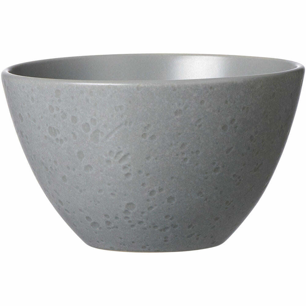 Ritzenhoff &amp; Breker cereal bowl Kitwe, cereal bowl, bowl, dessert bowl, stoneware, grey, Ø 14 cm, 271676