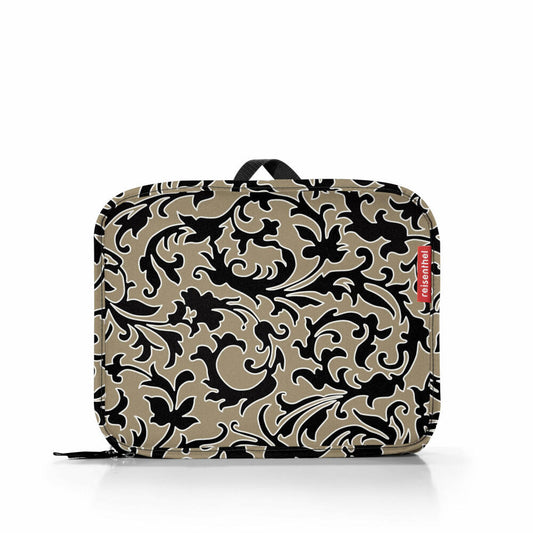 reisenthel foldabletrolley, zusammenfaltbarer Einkaufstrolley, Einkaufstasche, Baroque Marble, 30 L, HK7061