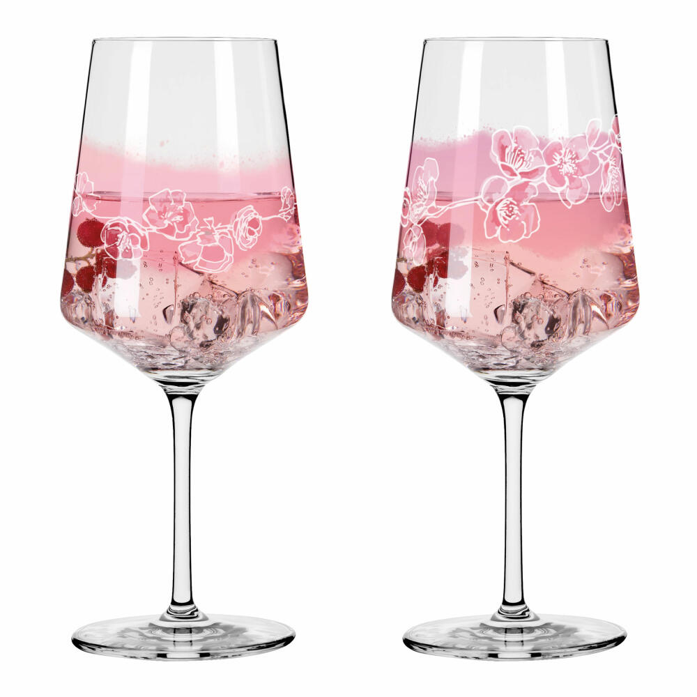 Ritzenhoff Aperol-Glas Sommersonett Sprizz 2er-Set 001, Aperitif glass, Romi Bohnenberg, crystal glass, 544 ml, 3461001