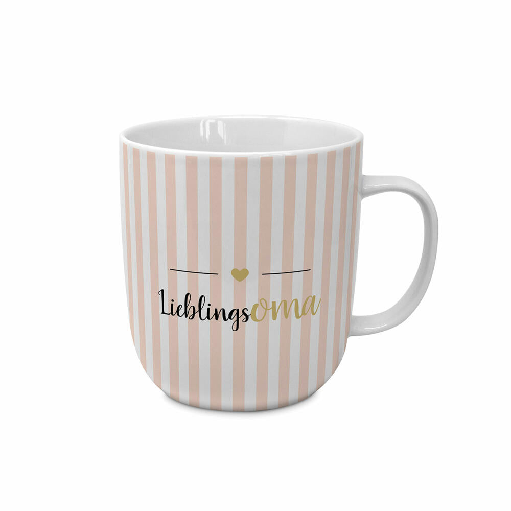 PPD Lieblingsoma Single Mug, Tasse, Teetasse, Kaffetasse, Kaffee Becher, New Bone China, 400 ml, 164102254