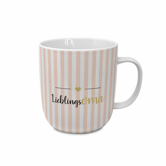 PPD Lieblingsoma Single Mug, Tasse, Teetasse, Kaffetasse, Kaffee Becher, New Bone China, 400 ml, 164102254