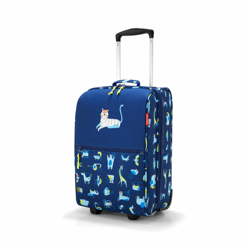 reisenthel trolley XS kids, Reisetrolley, Reisekoffer, Kinderkoffer, Koffer, Polyestergewebe, ABC Friends Blue, 19 L, IL4066