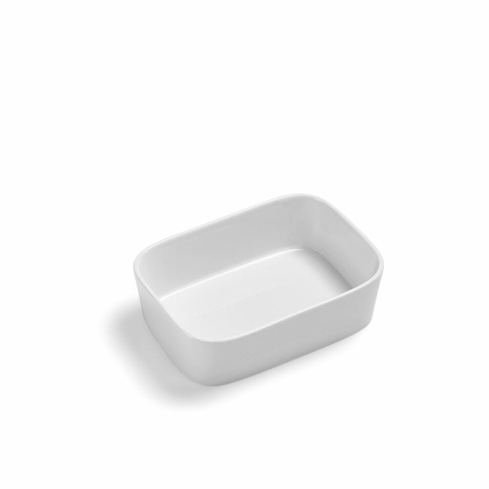 Rosti casserole dish Modula, oven dish, porcelain, white, 20 x 14 x 6 cm, 864604