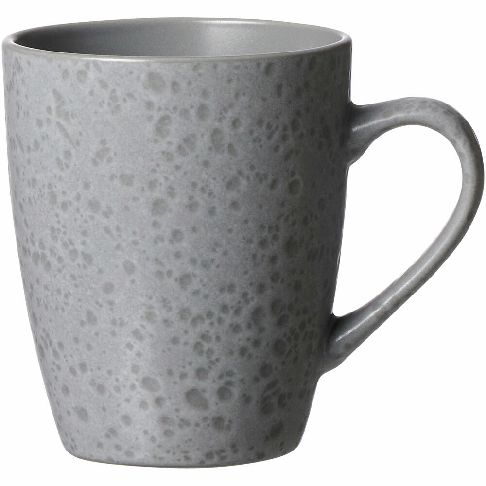 Ritzenhoff &amp; Breker Mug Kitwe, Coffee Mug, Tea Cup, Coffee Cup, Stoneware, Grey, 370 ml, 271669