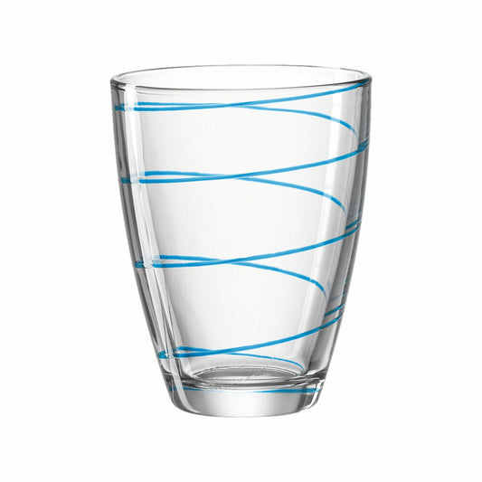 montana: :jolly Trinkglas, 6er Set, Wasserglas, Saftglas, Trinkbecher, Wasser Glas, Blau, 220 ml, 057341