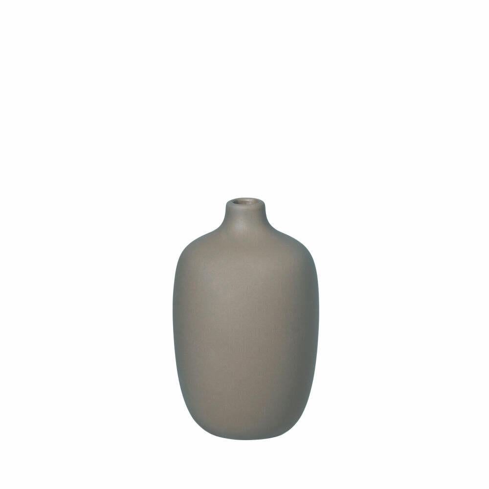 Blomus Ceola Vase, Dekovase, Blumenvase, Keramik, Satellite, H 13 cm, Ø 8 cm, 66245