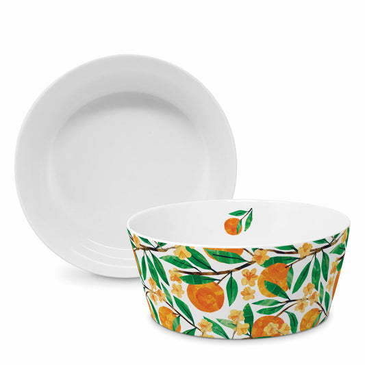 PPD Traceys Orangina Trend Bowl, Schüssel, Schale, Müslischale, New Bone China, Ø 15 cm, 160802562