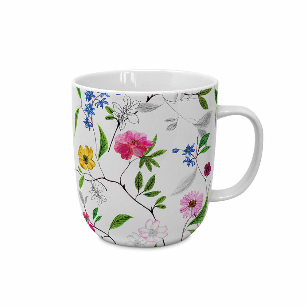 PPD Flower Power Single Mug, Cup, Teacup, Coffee Cup, Coffee Mug, New Bone China, 400 ml, 164101618