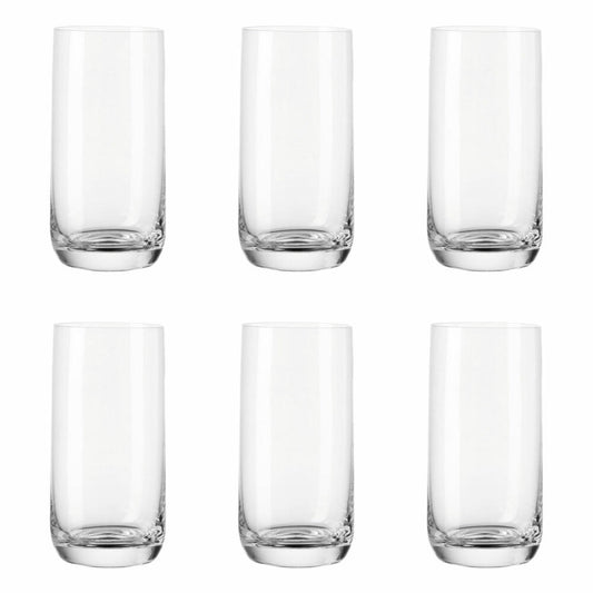 Leonardo Daily LD mug set of 6, long drink glass, water glass, drinking glass, glass, 310 ml, 17538