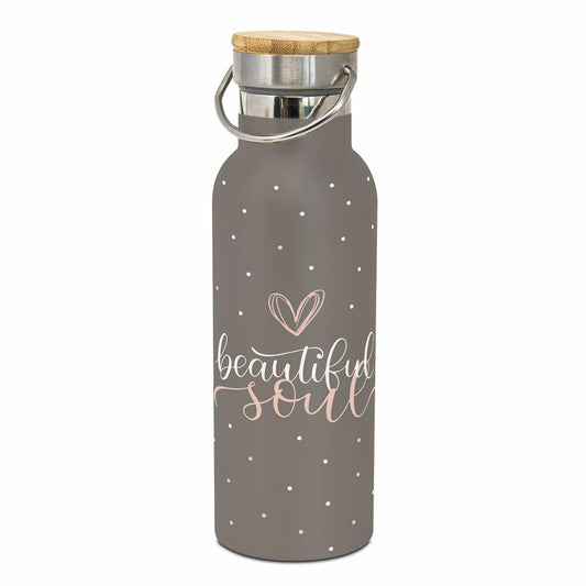 PPD Beautiful Soul Steel Bottle, insulated bottle, drinking bottle, water bottle, bottle, stainless steel, 500 ml, 471345
