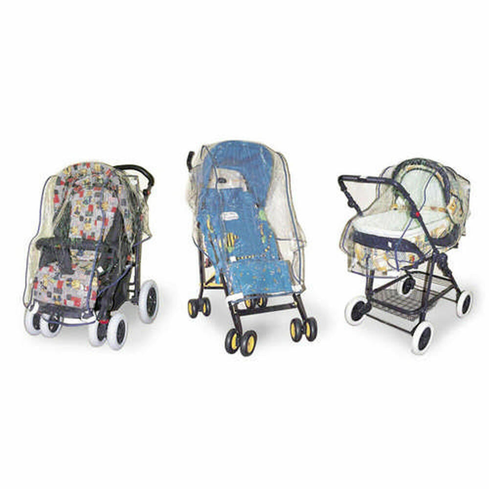 reer PEVA Universal-Regenschutz, Regenverdeck, Regenhaube, Kinderwagen, Buggy, 72049