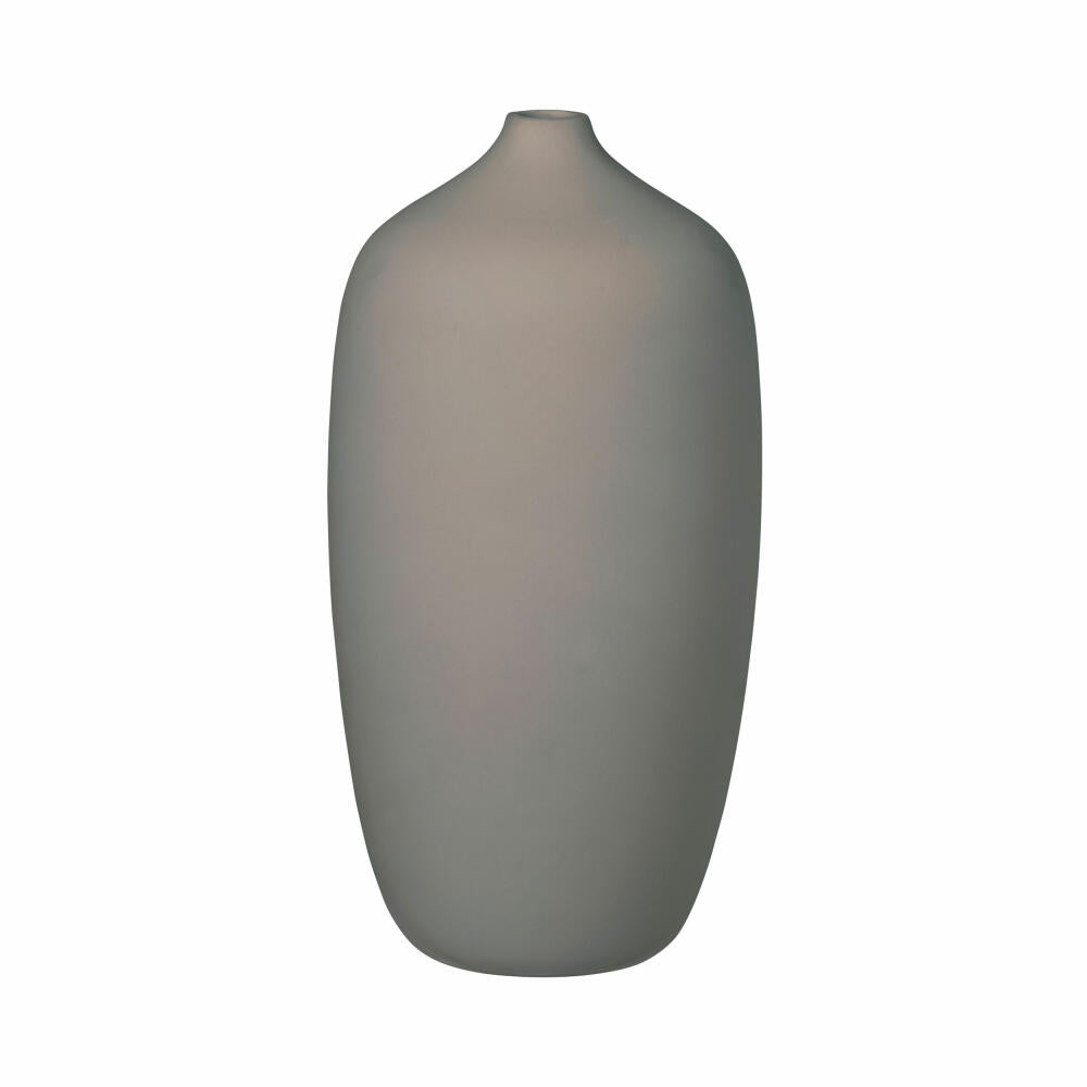 Blomus Ceola Vase, Dekovase, Blumenvase, Keramik, Satellite, H 25 cm, Ø 13 cm, 66243