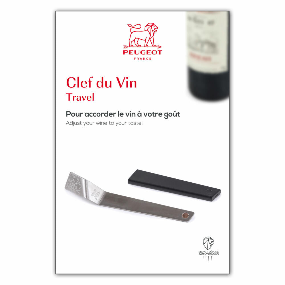 Peugeot Clef du Vin Box No. 1, Travel, Weinschlüssel, Weinzubehör, L 15 cm, 245078