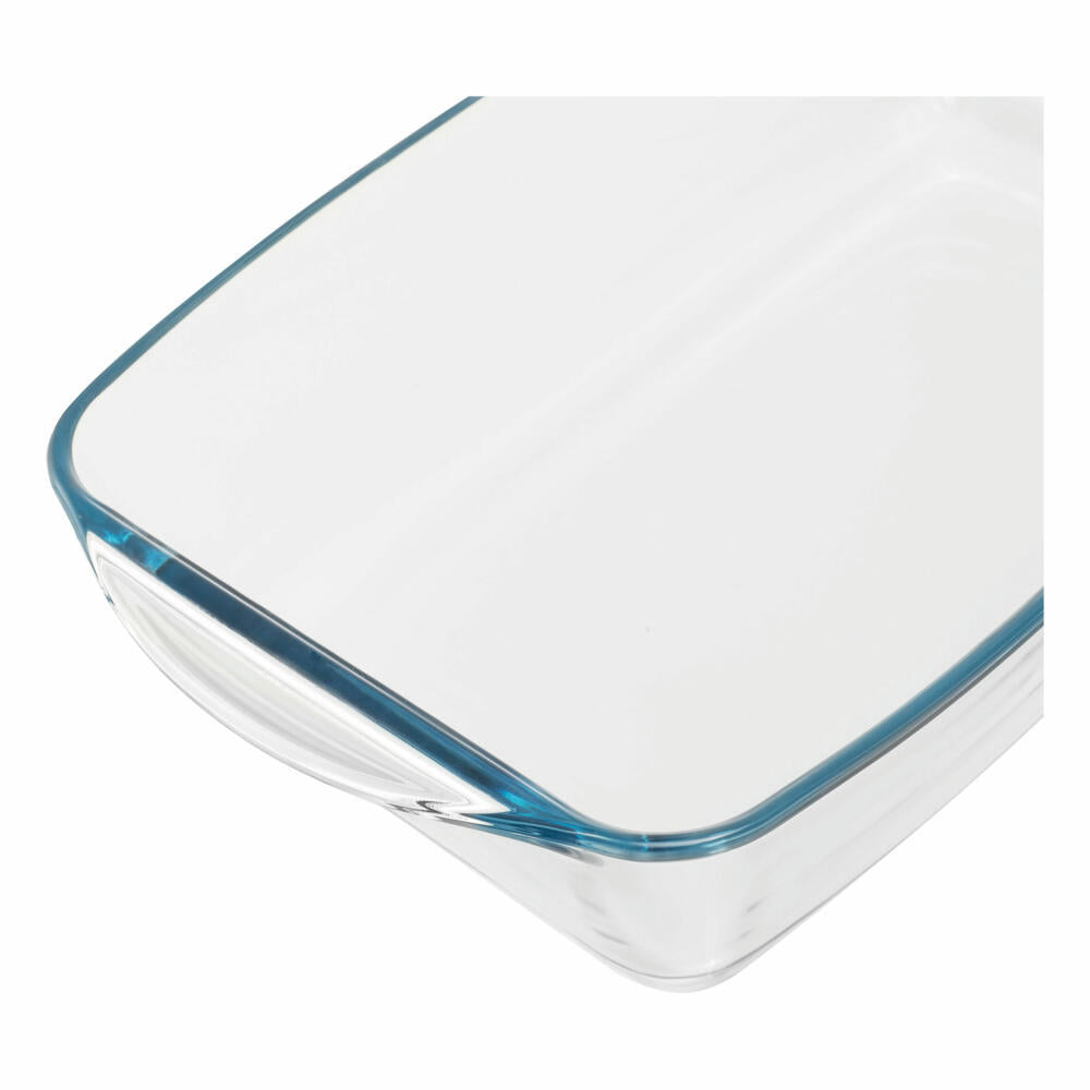 montana: :oven oven dish, set of 4, casserole dish, baking dish, lasagne dish, casserole dish, glass, 33 cm x 19 cm, 046935