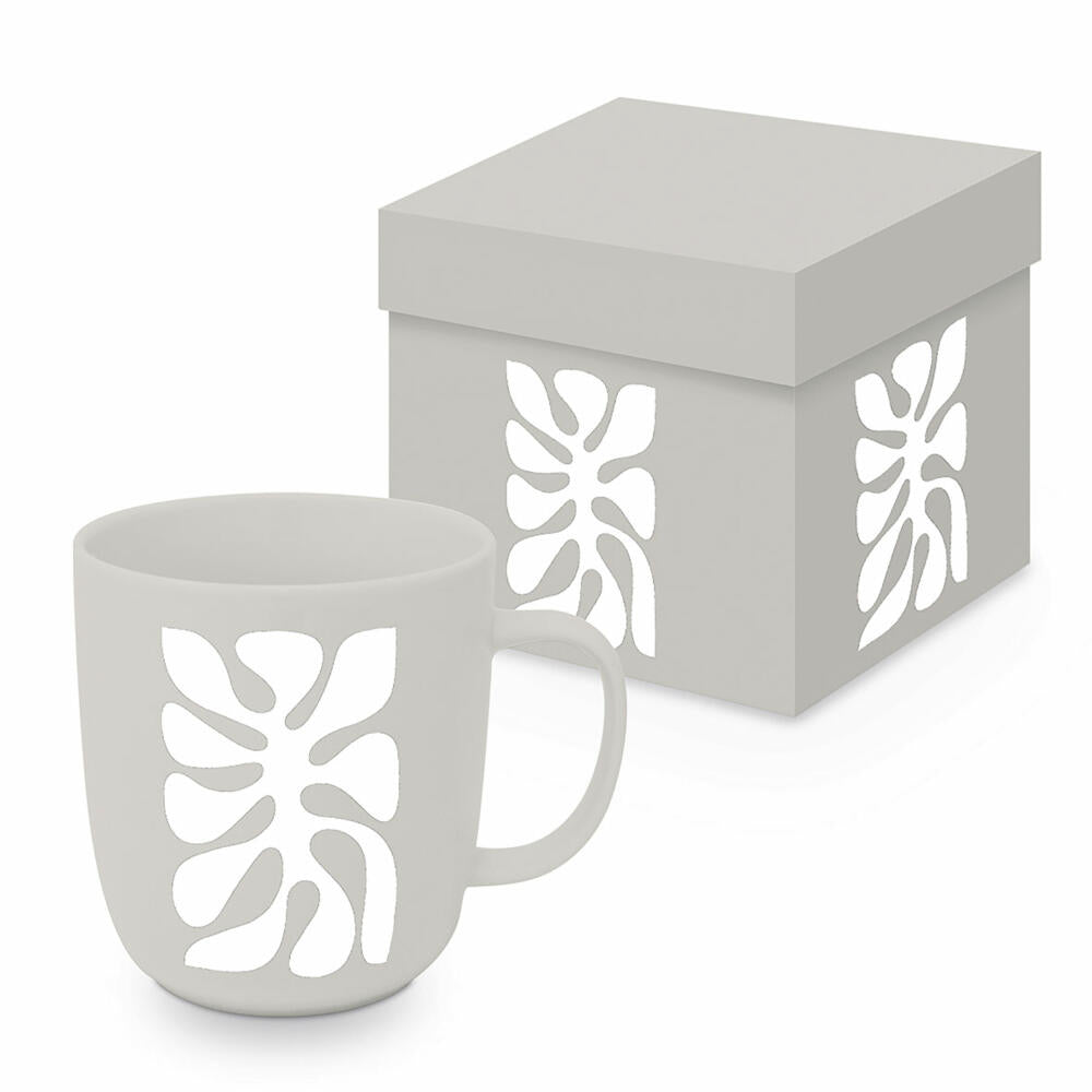 PPD Germaine taupe Matte Mug, in Geschenkbox, Henkelbecher, Kaffeebecher, Becher, Tasse, New Bone China, 400 ml, 161402510