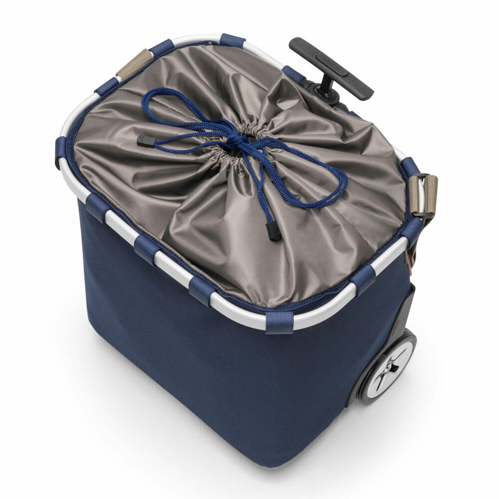 reisenthel Carrycruiser, shopping trolley, shopping cart, trolley, Dark Blue, 40 L, high-quality polyester fabric, OE4059