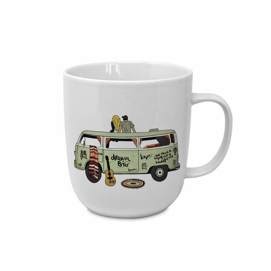 PPD Freedom Single Mug, Cup, Teacup, Coffee Cup, Coffee Mug, New Bone China, 400 ml, 164101626